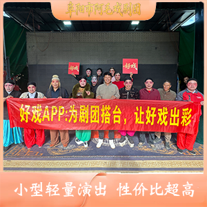 阜阳市阿毛曲剧团演出资料图片